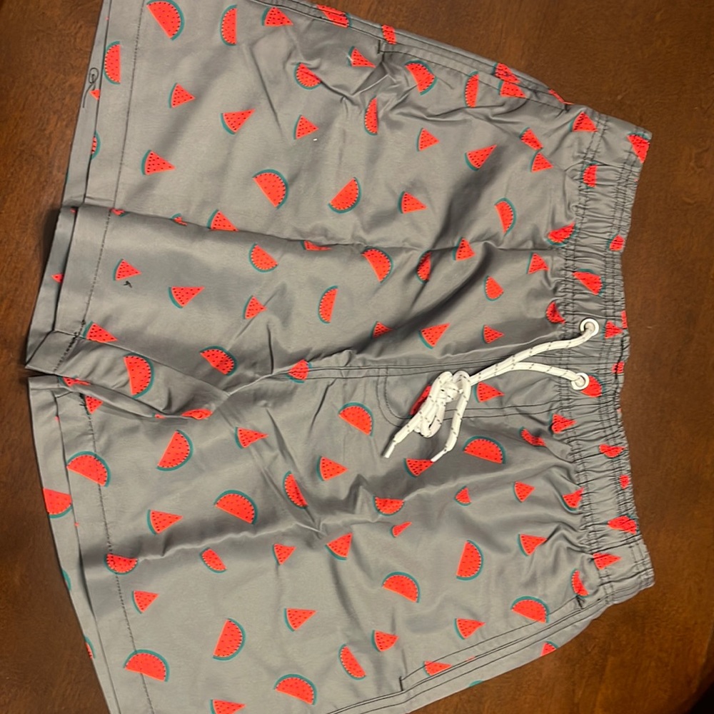 5 inch inseam.  Resort wear. Swim trunks